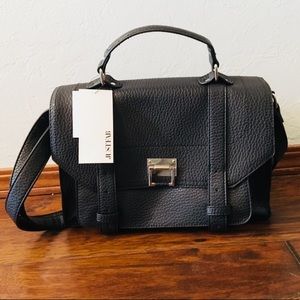 NWT Black JustFab Crossbody Bag